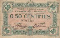 France 50 Centimes - Abbeville Chamber of Commerce - ND(1914-1925)