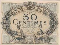 France 50 Centimes - Banque d\'Emission de Lille - 1915