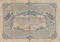 France 50 centimes - Caen and Honfleur Chamber of Commerce - ND (1914-1925)