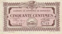France 50 centimes - Chamber of Commerce - Bordeaux - 1917