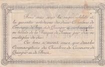 France 50 Centimes - Chamber of Commerce - Quimper et Brest- 1915 - Serial B