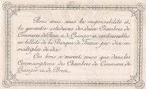 France 50 Centimes - Chamber of Commerce - Quimper et Brest- 1917 - Serial C
