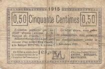 France 50 centimes - Chambre de Commerce - Amiens - 1915