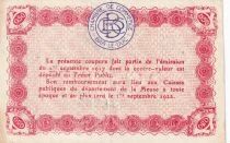 France 50 Centimes - Chambre de commerce - Bar-le-Duc - 1917