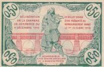France 50 Centimes - Chambre de Commerce - B&eacute;ziers - 1916 - S&eacute;rie LN 56.22