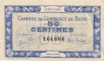 France 50 Centimes - Chambre de Commerce - Blois - Loir-et-cher - 16-08-1915 - 164 666