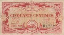 France 50 centimes - Chambre de Commerce - Bordeaux - 1920