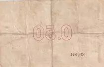 France 50 Centimes - Chambre de commerce - Boulogne sur Mer - 14-08- 1914