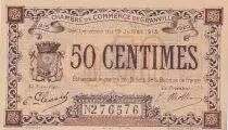 France 50 Centimes - Chambre de Commerce - Granville - 19-07-1915