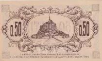 France 50 Centimes - Chambre de Commerce - Granville - 19-07-1915