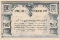 France 50 Centimes - Chambre de Commerce - La Rochelle - 1915 - Série E