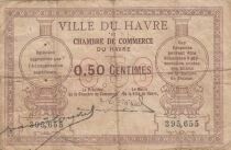 France 50 centimes - Chambre de Commerce - Le Havre - ND (1914-1925)