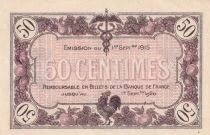 France 50 Centimes - Chambre de Commerce - Macon - Bourg - 1915