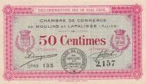 France 50 centimes - Chambre de Commerce - Moulins et Lapalisse -12-05-1916 - S&eacute;rie 135