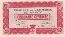 France 50 centimes - Chambre de Commerce - Nancy