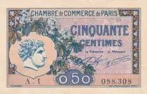 France 50 Centimes - Chambre de Commerce - Paris - 1920 - Série A.1