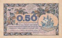 France 50 Centimes - Chambre de commerce - Paris - 1920 - Série A.44