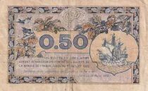 France 50 Centimes - Chambre de commerce - Paris - 1920 - Série B.6
