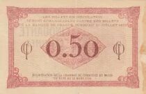France 50 Centimes - Chambre de commerce - Paris - 1920 - S&eacute;rie E.43