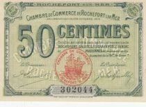 France 50 Centimes - Chambre de Commerce - Rochefort sur Mer - 2ème série - 28-10-1915