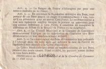 France 50 Centimes - Chambre de Commerce - Rouen - Émission de remplacement - 1917