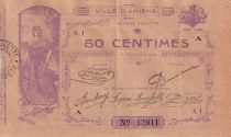 France 50 Centimes - Chambre de Commerce d\'Amiens - 1914 - Serial S.1 - P.7-1