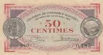 France 50 centimes - Chambre de commerce d\'Annecy - Serial 340 - 1916