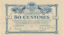 France 50 Centimes - Chambre de Commerce d\'Annonay - 31-08-1914 - Série 29