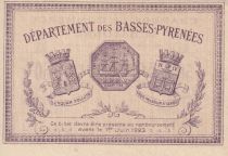France 50 Centimes - Chambre de commerce de Bayonne - 1918 - Serial yy - P.21-55