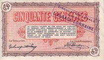 France 50 Centimes - Chambre de commerce de Belfort  - 1918 - Serial 22 - P.23-48
