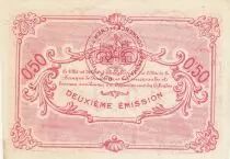 France 50 centimes - Chambre de Commerce de Caen et Honfleur - 1915 - Série A