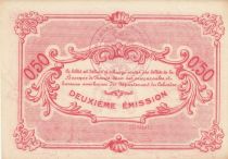 France 50 centimes - Chambre de Commerce de Caen et Honfleur - 1915 - Série B