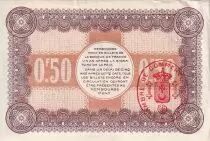 France 50 Centimes - Chambre de commerce de Calais - 1915 - Serial 123 - P.36-7