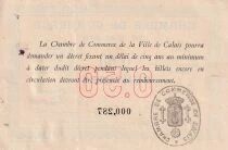 France 50 Centimes - Chambre de Commerce de Calais - 22-08-1914