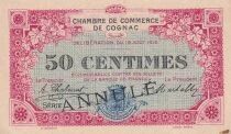France 50 Centimes - Chambre de Commerce de Cognac - 1916 - S&eacute;rie A - Annul&eacute;