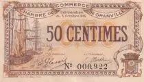 France 50 Centimes - Chambre de commerce de Granville - 1916 - Petit num&eacute;ro - P.60-7
