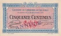 France 50 Centimes - Chambre de Commerce de Grenoble - 14-09-1916 - Annul&eacute;
