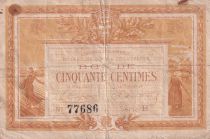 France 50 Centimes - Chambre de commerce de la Roche-sur-Yon - Serial H- P.65-14