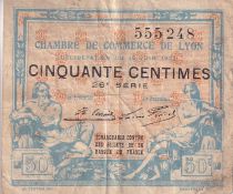 France 50 Centimes - Chambre de commerce de Lyon - 1922 - 26ème série - P.77-26