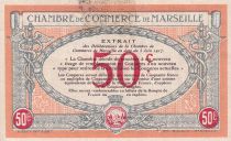 France 50 Centimes - Chambre de commerce de Marseille - 1917 - Série N-R - P.79-67