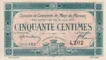 France 50 Centimes - Chambre de commerce de Mont-de-Marsan - 1917 - Serial 101 - P.82-18