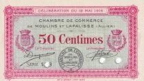 France 50 Centimes - Chambre de Commerce de Moulins et Lapalisse - 1916 - Sp&eacute;cimen