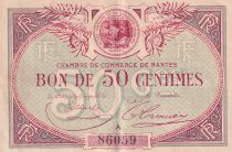 France 50 Centimes - Chambre de commerce de Nantes - Serial A - P.88-3