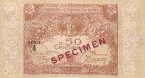 France 50 Centimes - Chambre de Commerce de N&icirc;mes - 1915 - S&eacute;rie 4 - Sp&eacute;cimen