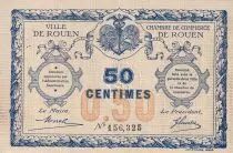 France 50 Centimes - Chambre de commerce de Rouen - P.110-1
