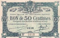 France 50 Centimes - Chambre de commerce du Havre - 1916 - P.68-14