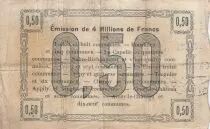 France 50 Centimes - Fourmies - Bon R&eacute;gional - 24-10-1915 - Premi&egrave;re S&eacute;rie