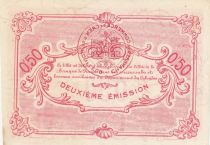 France 50 centimes - Honfleur and Caen Chamber of Commerce - 1915 - Serial A
