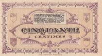 France 50 Centimes - Lons-le-Saunier - Chambre de Commerce - 1920 - Série C-K