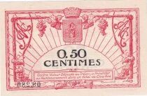 France 50 Centimes - Montpellier - Chambre de Commerce - 1917 - S&eacute;rie 137